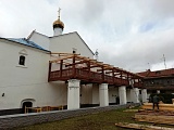 Капитальный ремонт галереи Сретенского храма