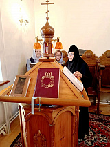 Богослужение в праздник Сретения Владимирской иконы Божией Матери.