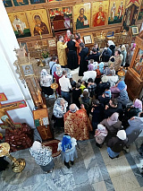 Богослужение в 5-ю Неделю по Пасхе, о самаряныне