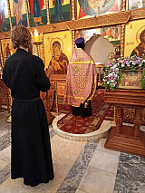 Богослужение в праздник Воздвижения Креста Господня