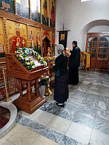 Богослужение в день усекновения главы Иоанна Крестителя