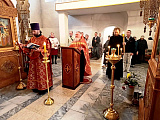 Богослужение в день усекновения главы Иоанна Крестителя